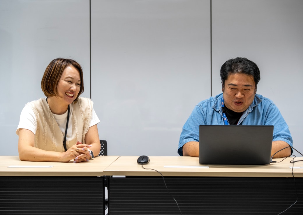 日野コンピューターシステム株式会社 籏野様と栗原様
