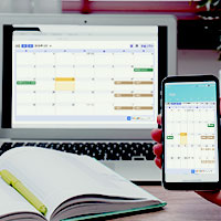 受付システム導入企業様向けの特徴 カレンダーアプリ連携